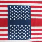 American USA Anti-pill Polar Fleece Fabric Flags