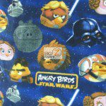 Star Wars Clash Angry Birds Fleece Fabric