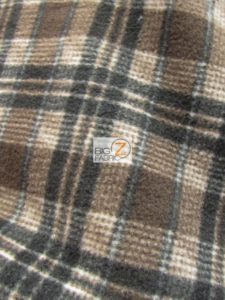 Scott Checkered Color #7 Anti-pill Fleece Fabric